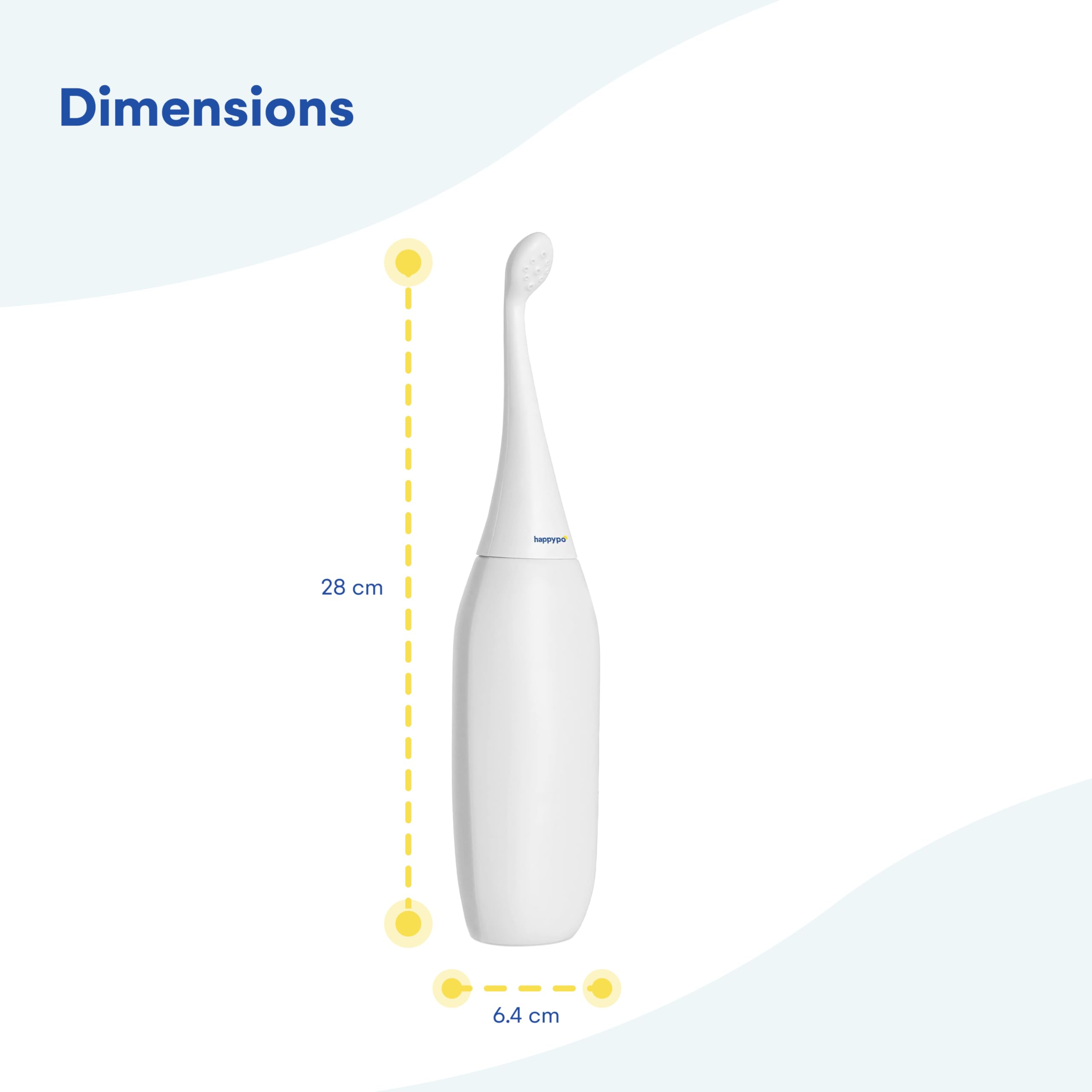 HappyPo compact cleanse kit for easy hygiene at home or travel.