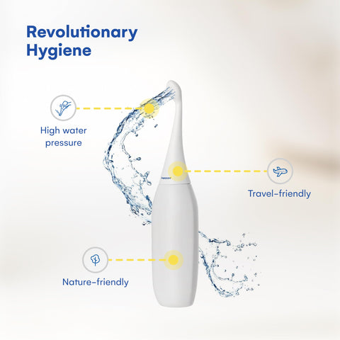 HappyPo postpartum care bidet supports gentle recovery and comfort.