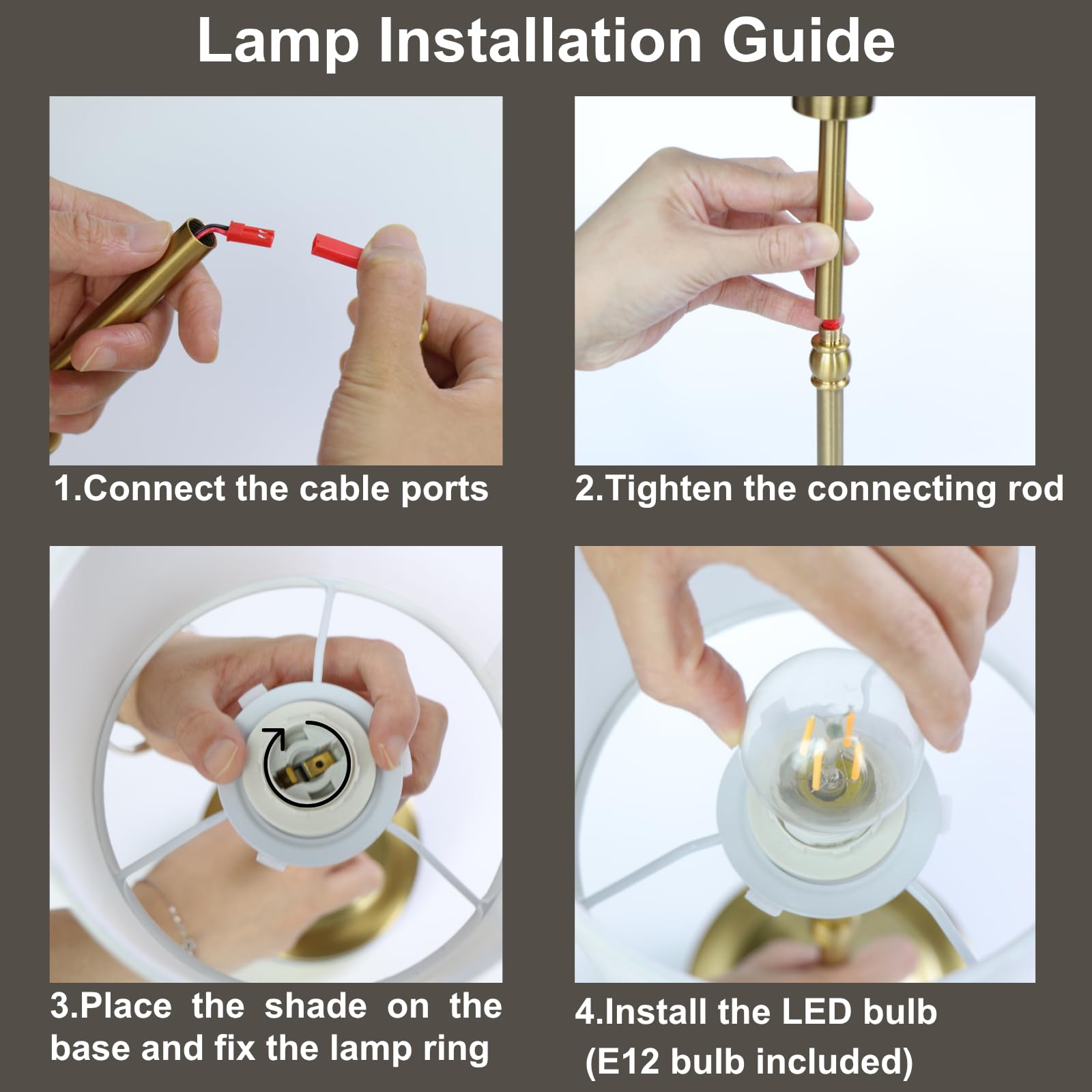HAPYGI bedside lamp ideal for cozy reading and ambience