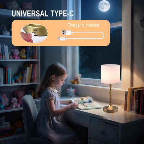 HAPYGI stepless dimmer control for warm, adjustable brightness