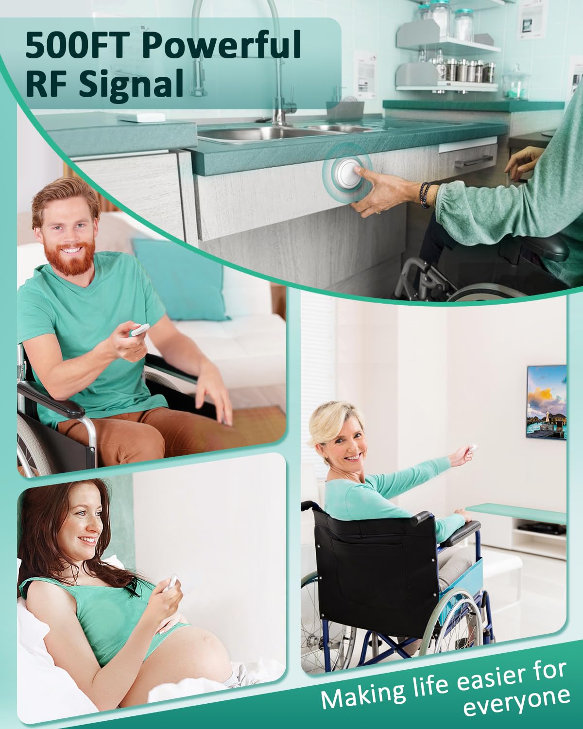 HAPYTHDA remote-control outlet enables wireless operation from afar.