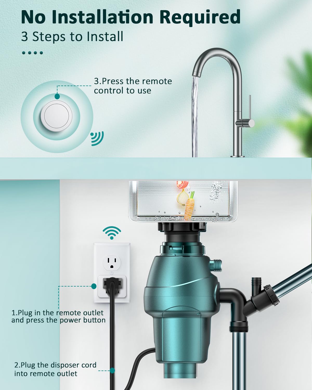 HAPYTHDA waterproof and fireproof switch for safe kitchen control.