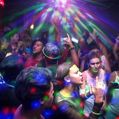 Harbolle bar and club lighting adds vibrant color to stages