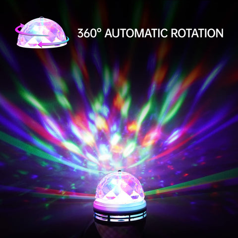Harbolle disco light bulb creates wedding and party ambiance quickly