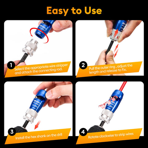 HARDELL replacement blades kit for fast maintenance.