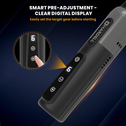 HARDELL non-slip grip enhances safe handling during use.