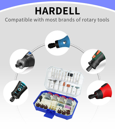 HARDELL sanding bits and diamond grinding drills for smooth material removal.