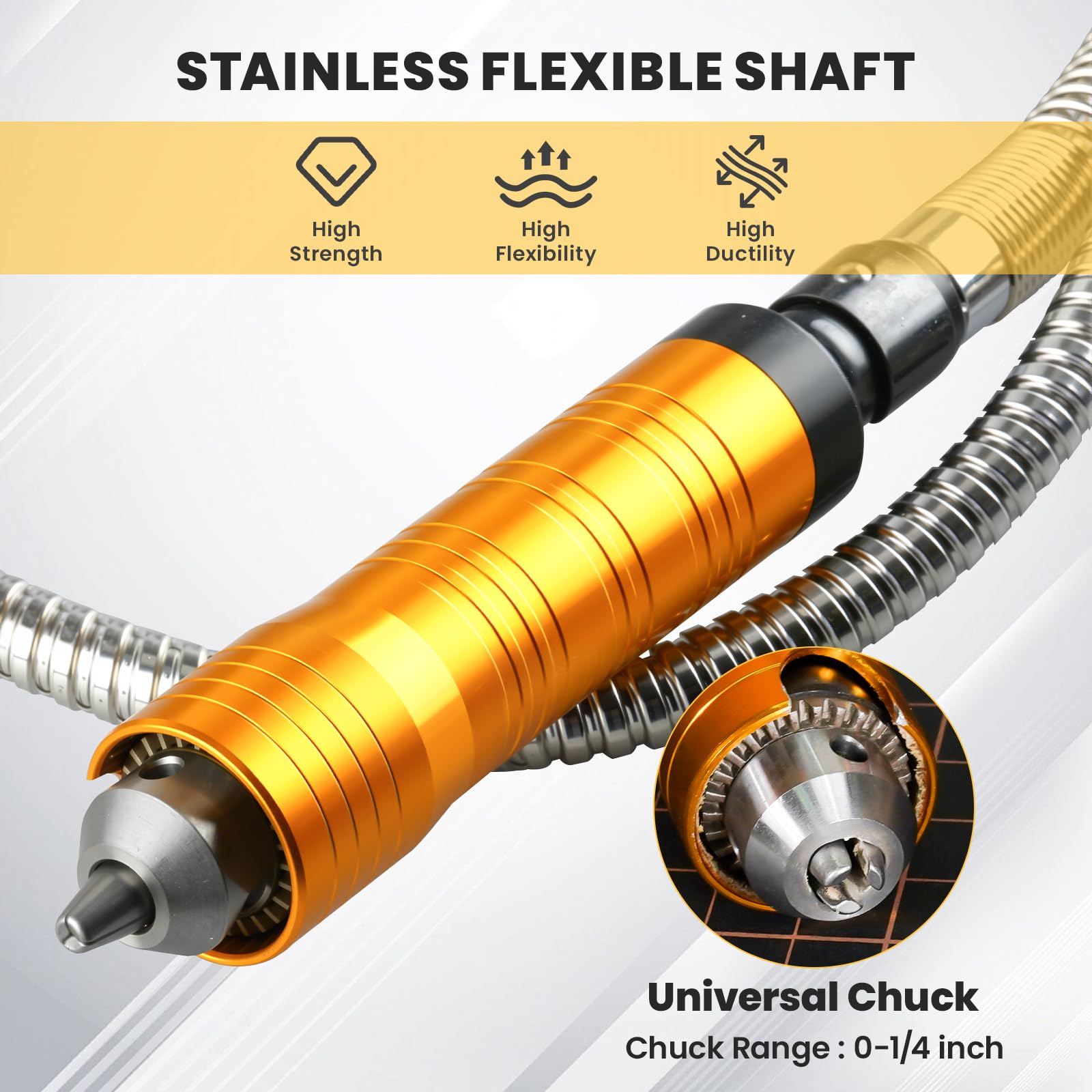 HARDELL stepless foot pedal delivers smooth, hands-free speed control up to 30,000 RPM