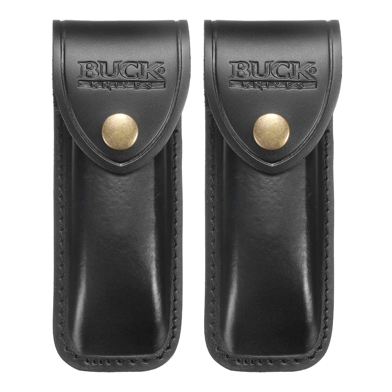 HARFINGTON leather knife sheath 145mm secures EDC blade with quick access.