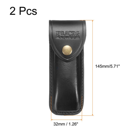 HARFINGTON leather knife sheath construction highlights durability for rugged outdoor use.