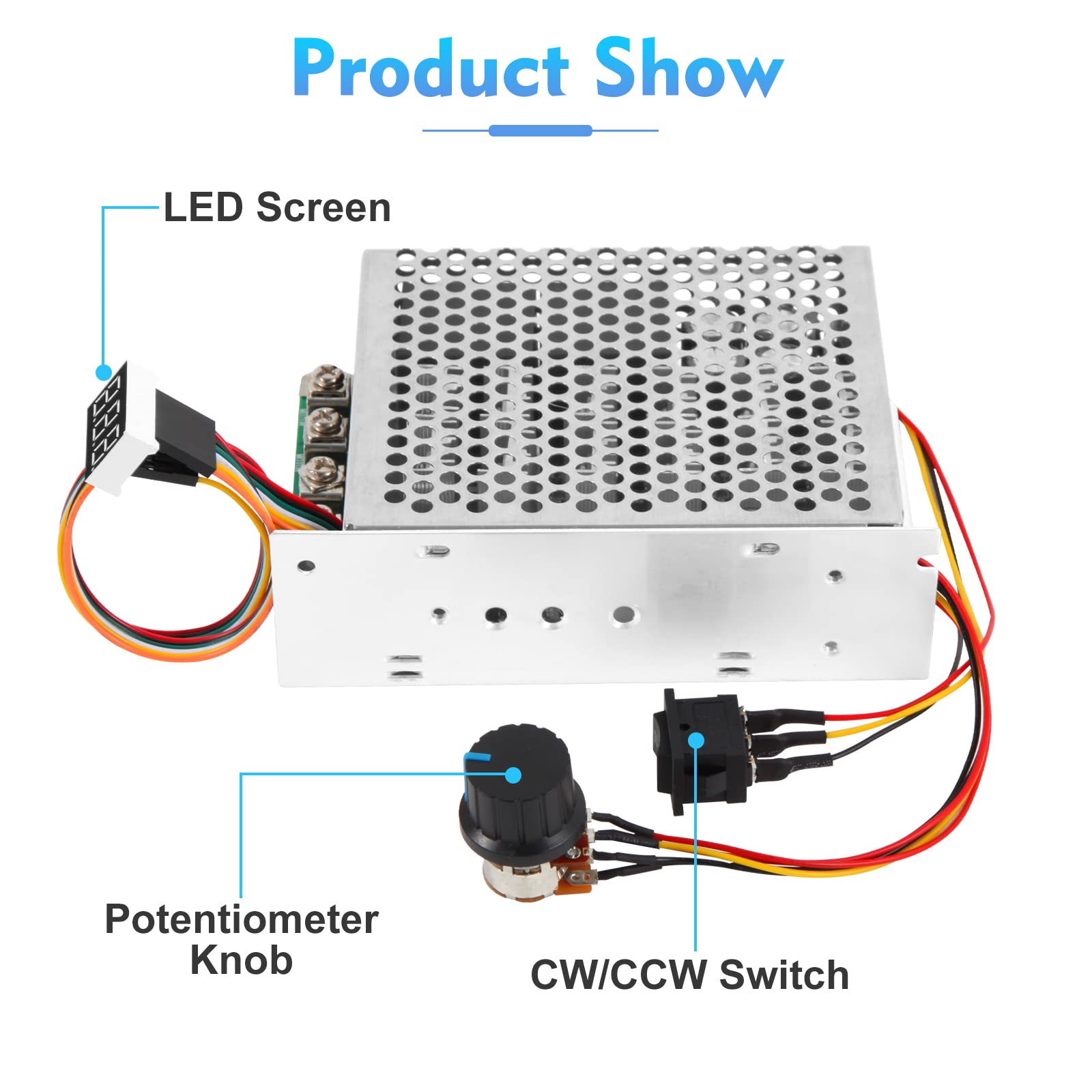 HARMNEE aluminium enclosure protects the circuit and supports secure installation