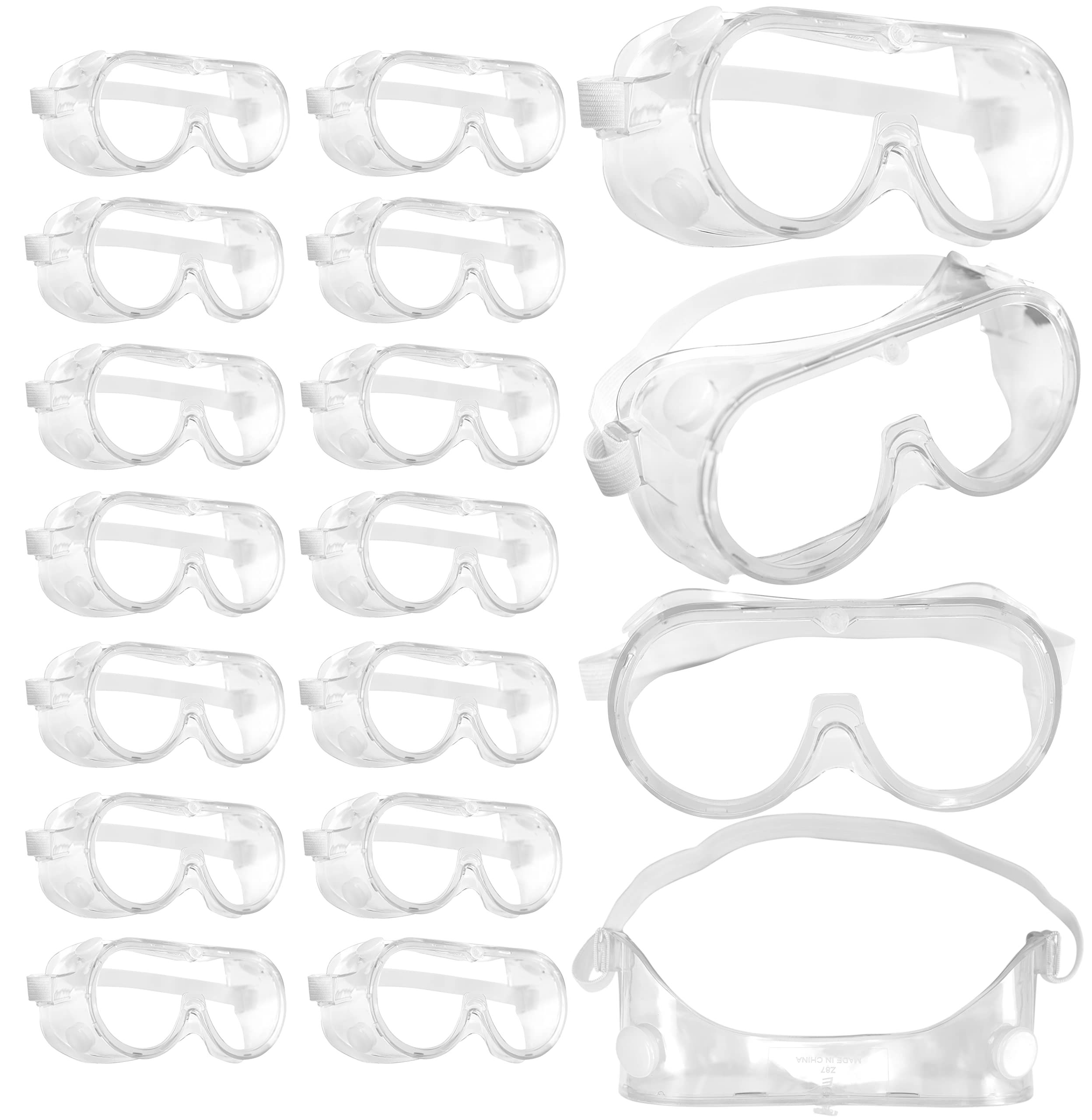 Harrier Hardware safety goggles with ventilation for clear vision during woodworking tasks
