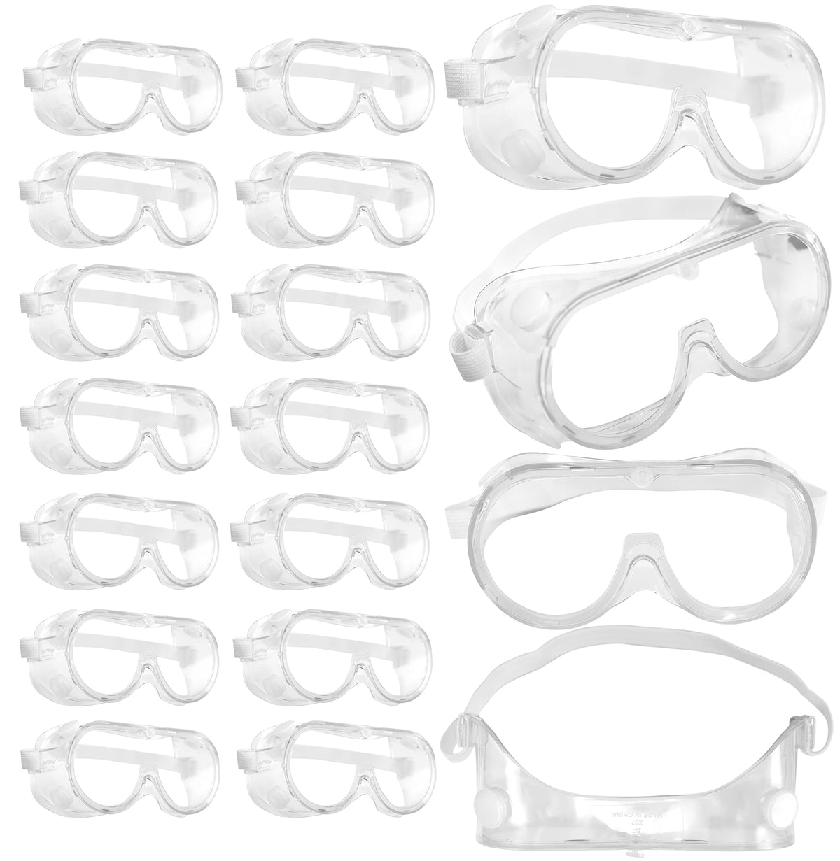 Harrier Hardware safety goggles with ventilation for clear vision during woodworking tasks
