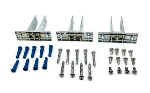 Harris Hardware 15516 T27 security fasteners and screws included for reliable panel attachment