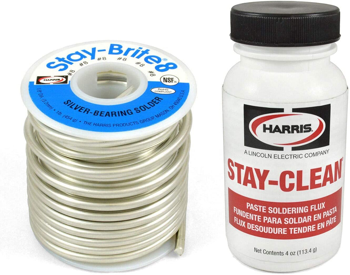 Harris Solder Kit SB861 & SCPF4 contents for reliable soldering projects.