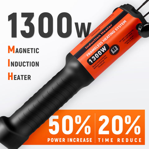 Harsire induction heater coils display three-pack setup for versatile heating
