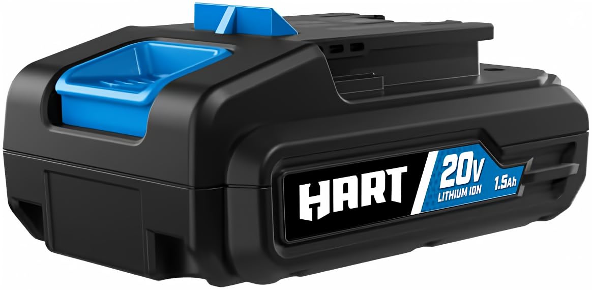 Hart HPB01 20V 1.5Ah battery offering extended runtime for Hart power tools