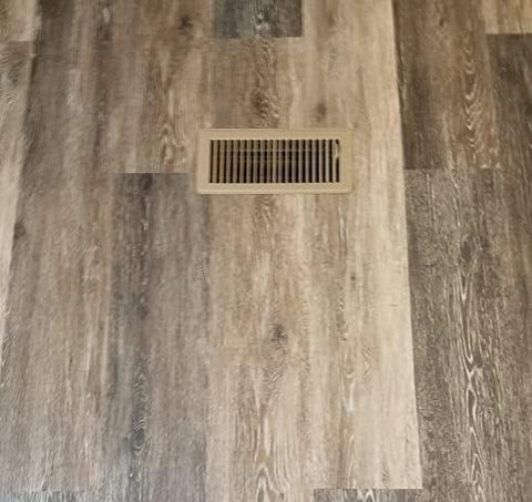 Warranty badge on Hartford Ventilation vent cover signaling durability