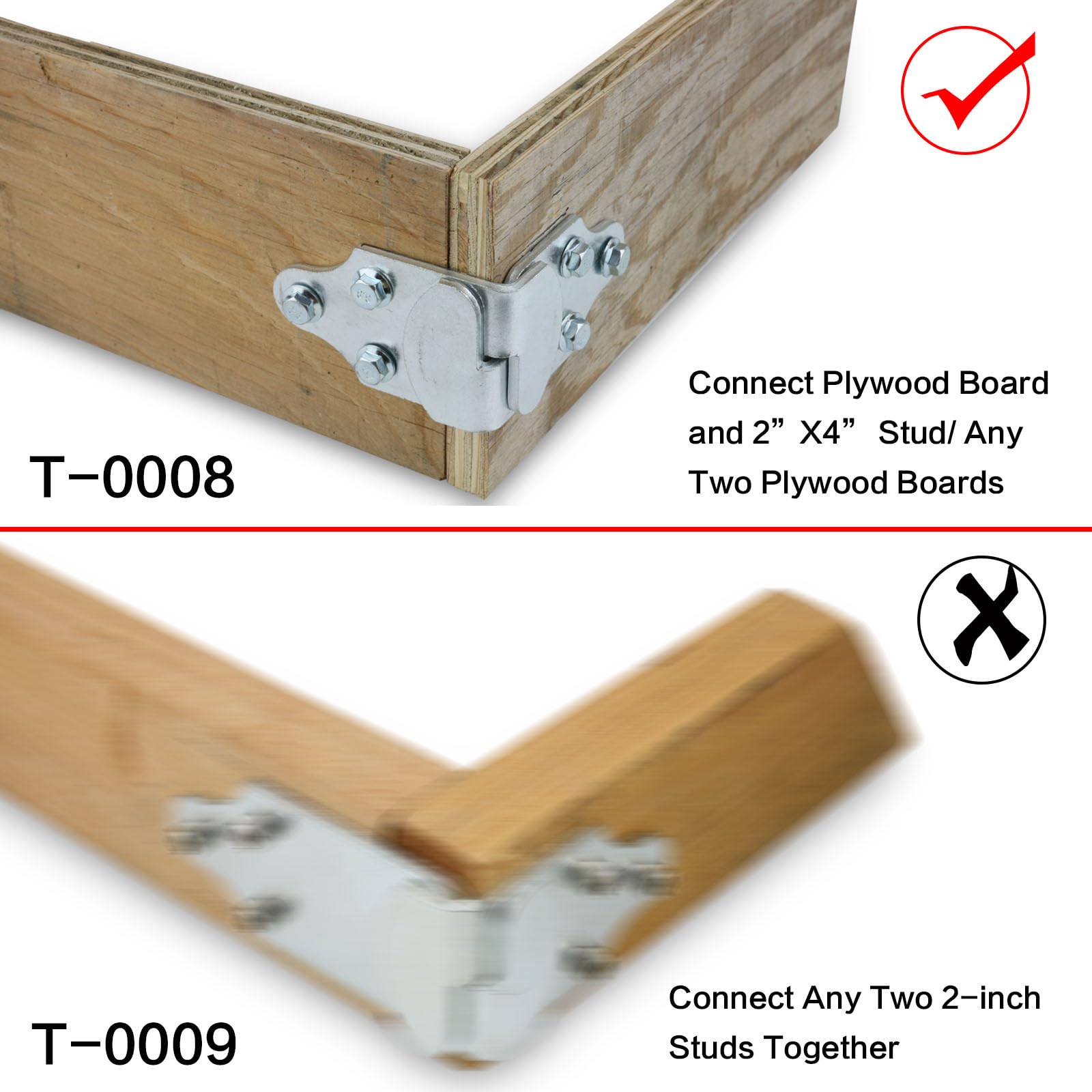 Harvards Chrome wood panel aligning support improves panel stability.