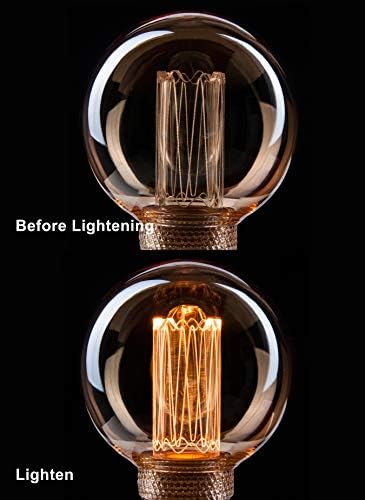 Harwez Globe Edison bulb enhances bar and cafe ambience with soft lighting.