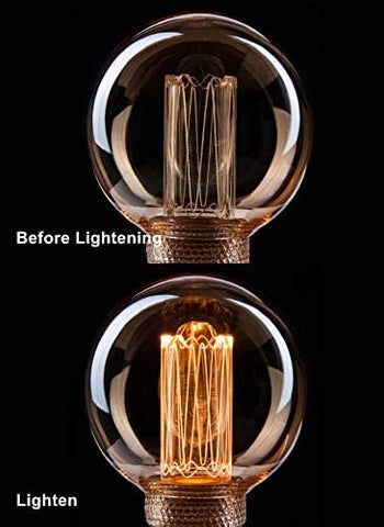 Harwez Globe Edison bulb enhances bar and cafe ambience with soft lighting.