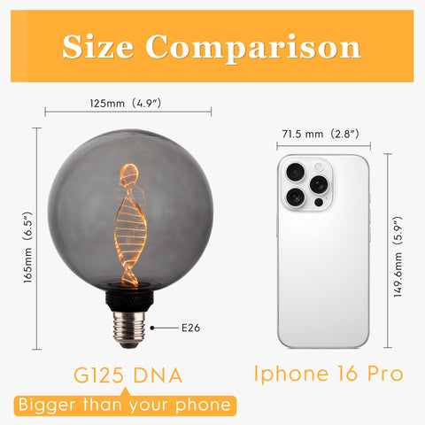 Harwez dna-spiral light-guide filament adds retro flair.