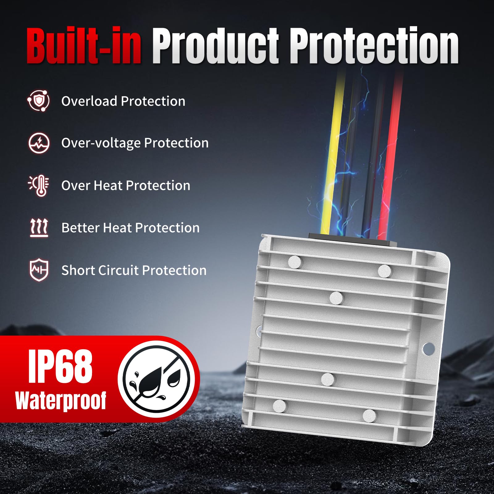 Haseed 30A fuse and fuse holder for safe operation