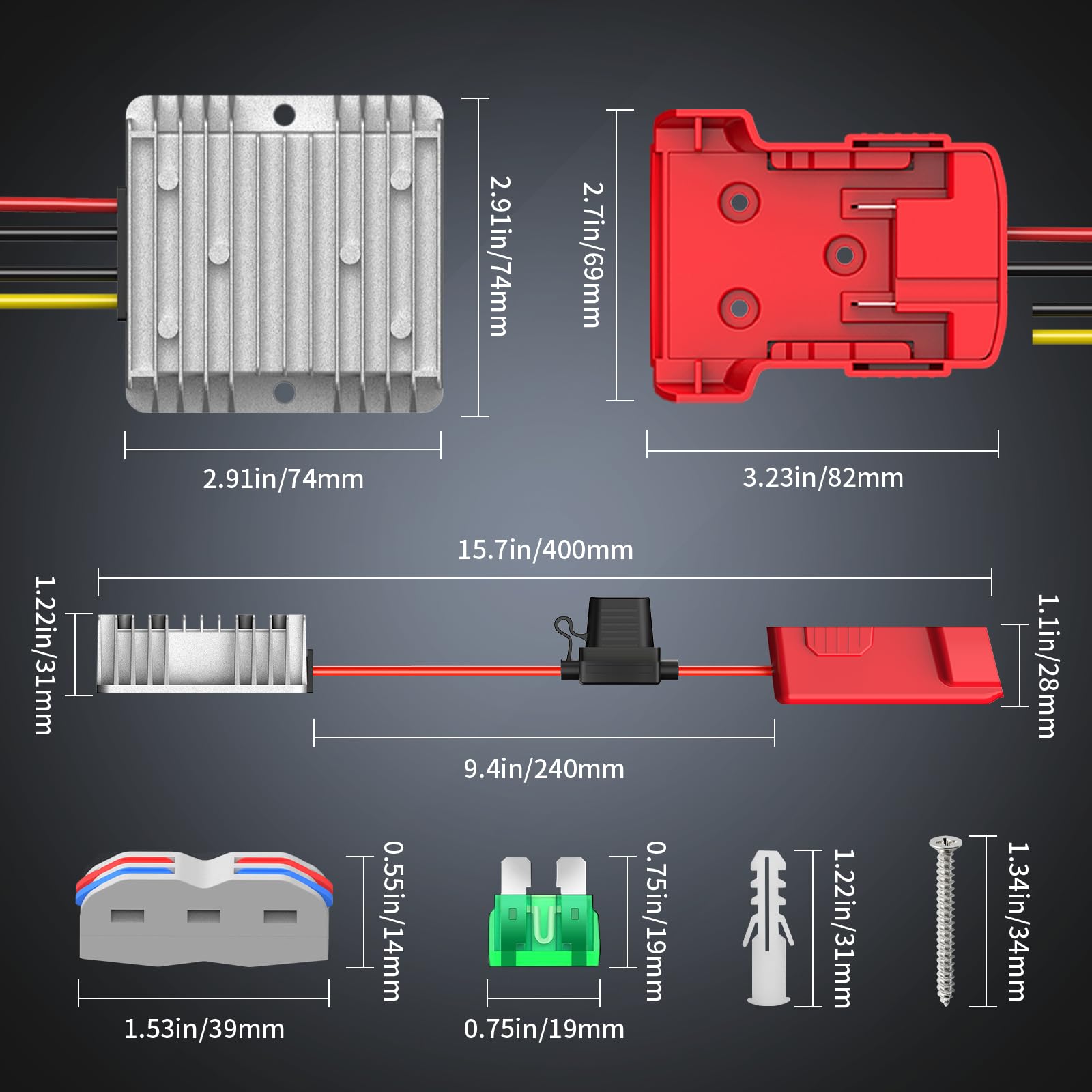 Haseed compact 12V regulator suitable for many devices