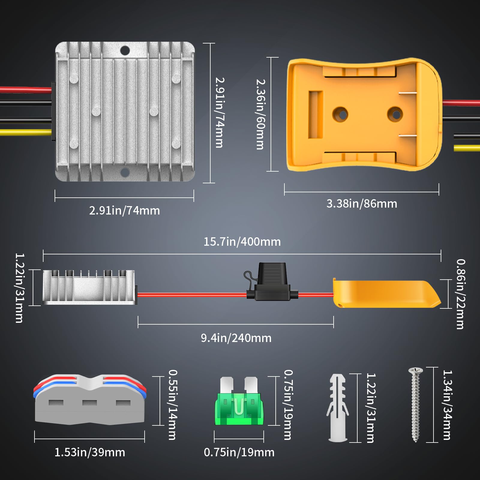 Haseed DeWalt compatibility ensures snug fit and easy removal