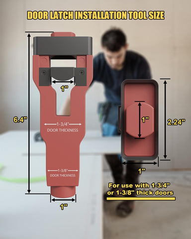 HASIODXE door-latch-tool sharp edge blade for durable, accurate mortising