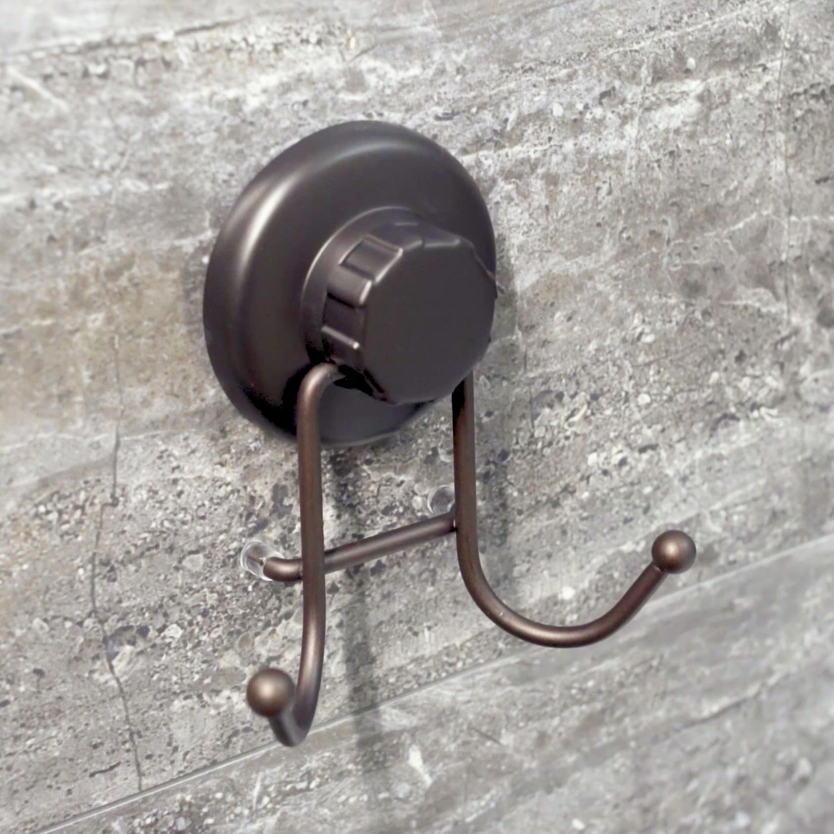 HASKO hook securely holding a towel in a shower area