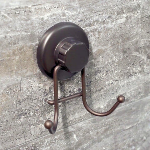 HASKO hook securely holding a towel in a shower area