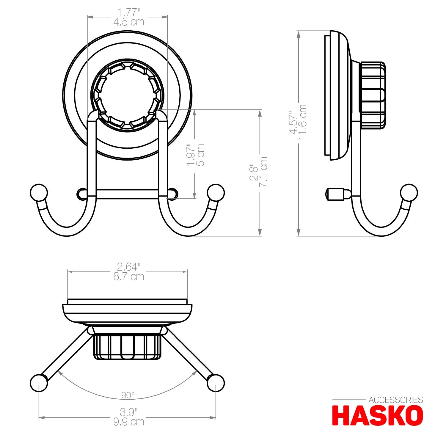 HASKO no-tools installation demonstrates easy setup