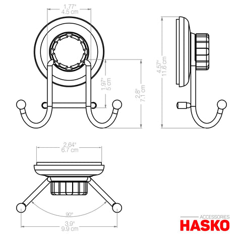 HASKO no-tools installation demonstrates easy setup