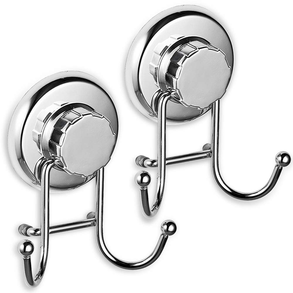 HASKO suction hook towel on wall holds towels securely in bathroom