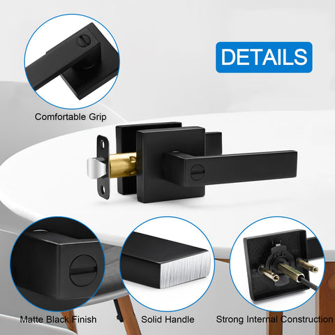 Hasmikit reversible lever designed for both left- and right-handed doors.