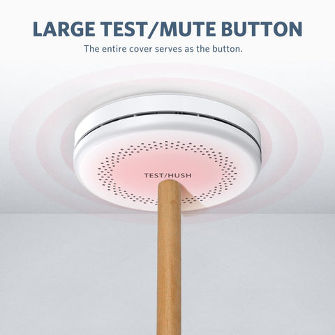HATHEPHS large test-silence button enables easy checks.