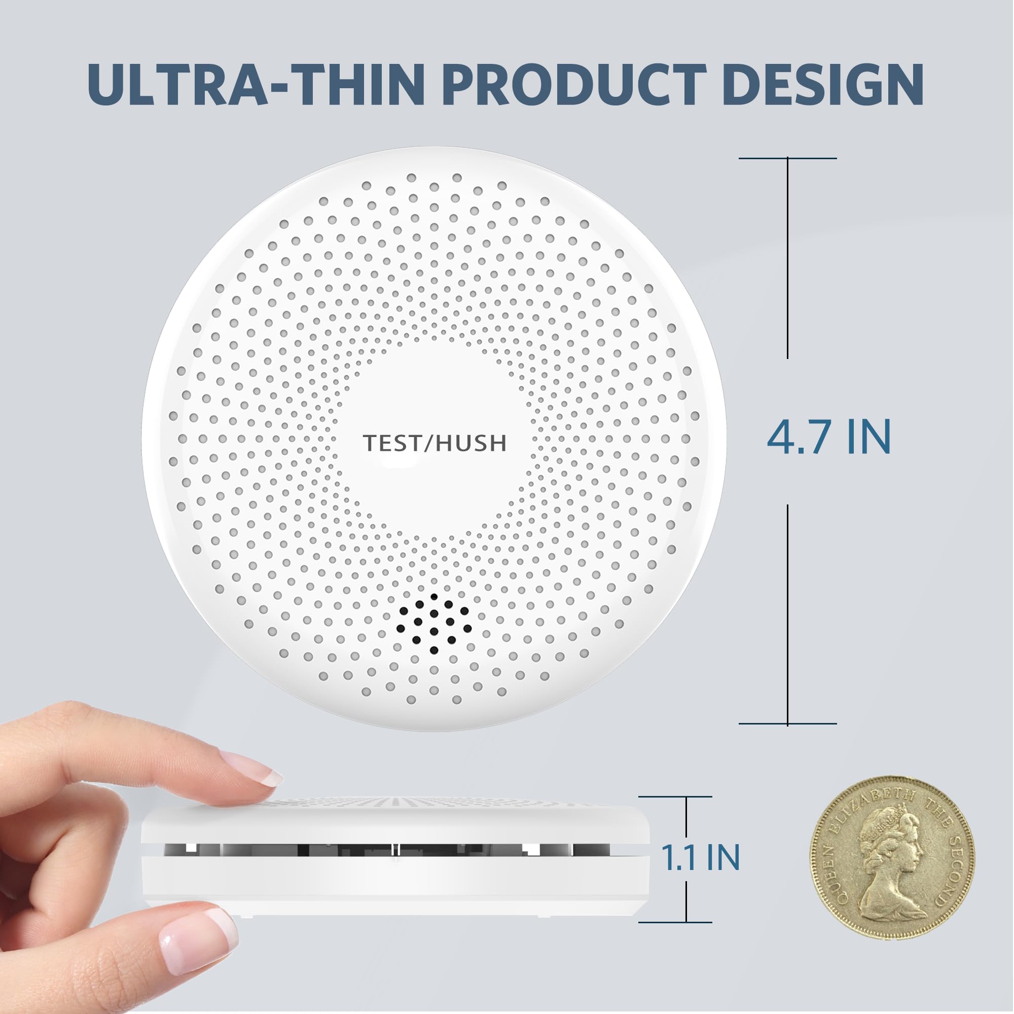 HATHEPHS Smoke & CO Detector RV use shows portable safety for travel.