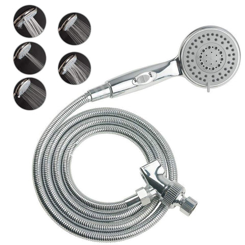 HauSun handheld shower head with universal fit for any standard shower arm.