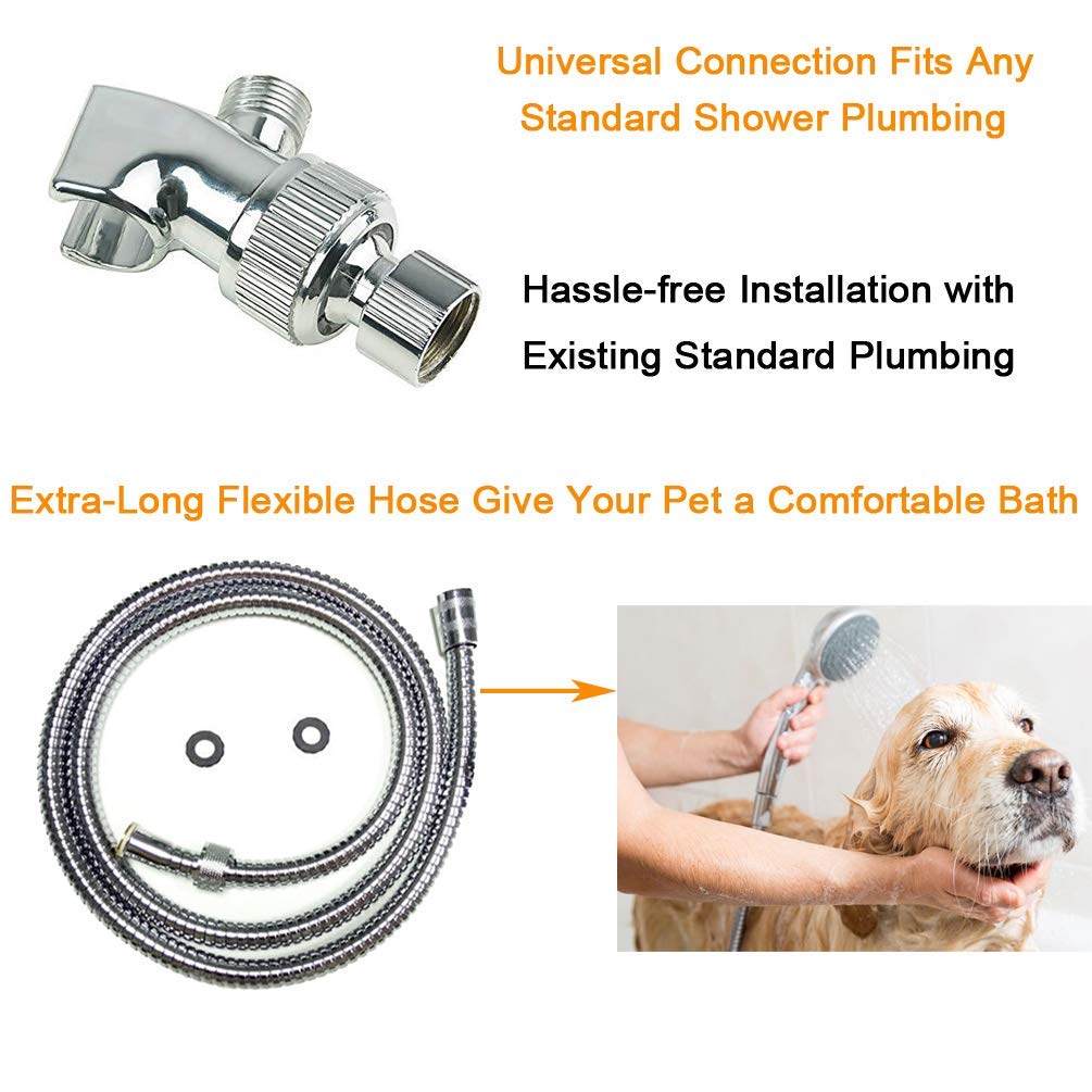 HauSun installation kit with washers and plumber's tape for setup.