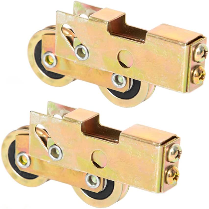HauSun sliding patio door tandem roller two-pack for smooth operation