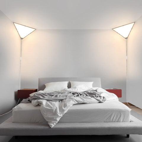 Haultop corner light soft glow emphasizes calm mood in living spaces.