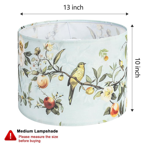 Haultop E26-base compatible shade suits many table lamps.