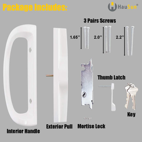 HauSun 45-degree mortise lock offers reliable latch compatibility for multiple door materials
