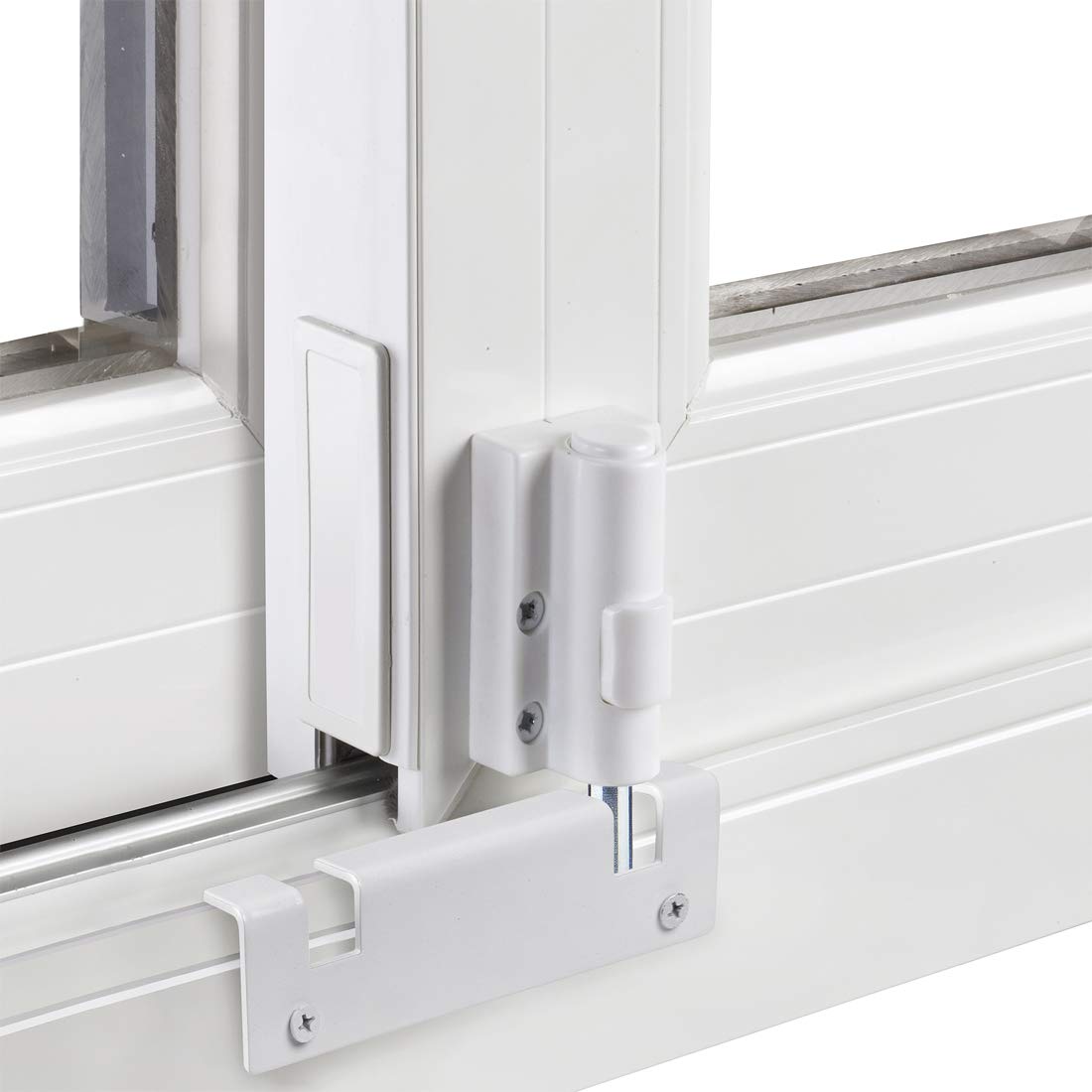 HauSun compatible with vinyl, aluminum, or wood sliding doors.