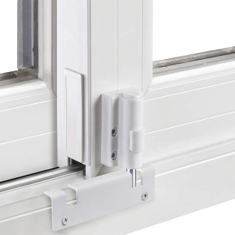 HauSun compatible with vinyl, aluminum, or wood sliding doors.