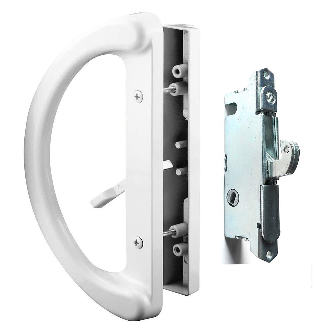 HauSun patio door handle set interior: smooth operation and easy installation for left or right handed doors.
