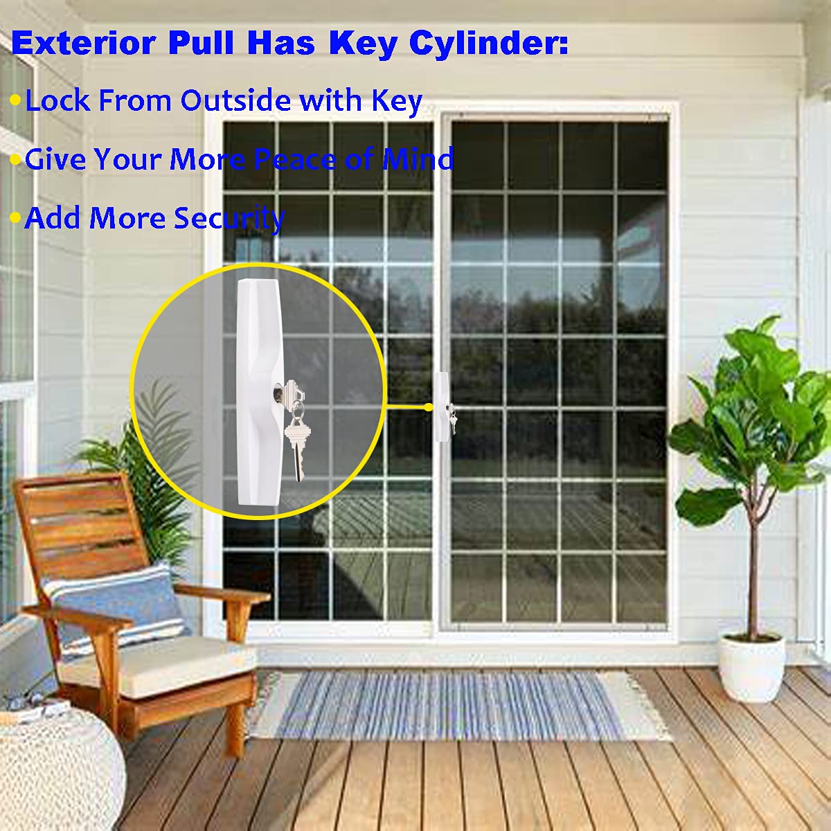 HauSun thumb latch adds smooth operation and safe engagement for sliding doors