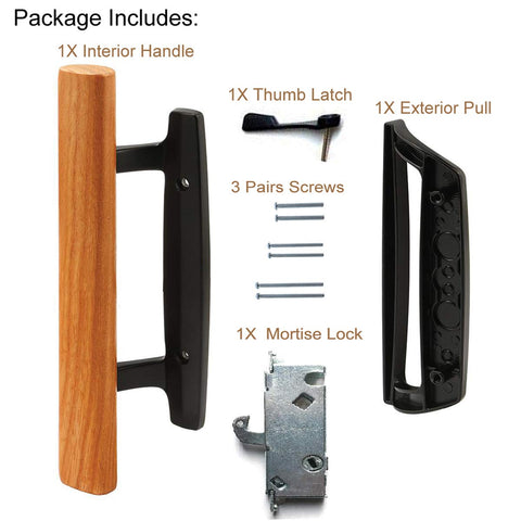 Hausun thumb latch enables easy one-handed operation while keeping security in mind
