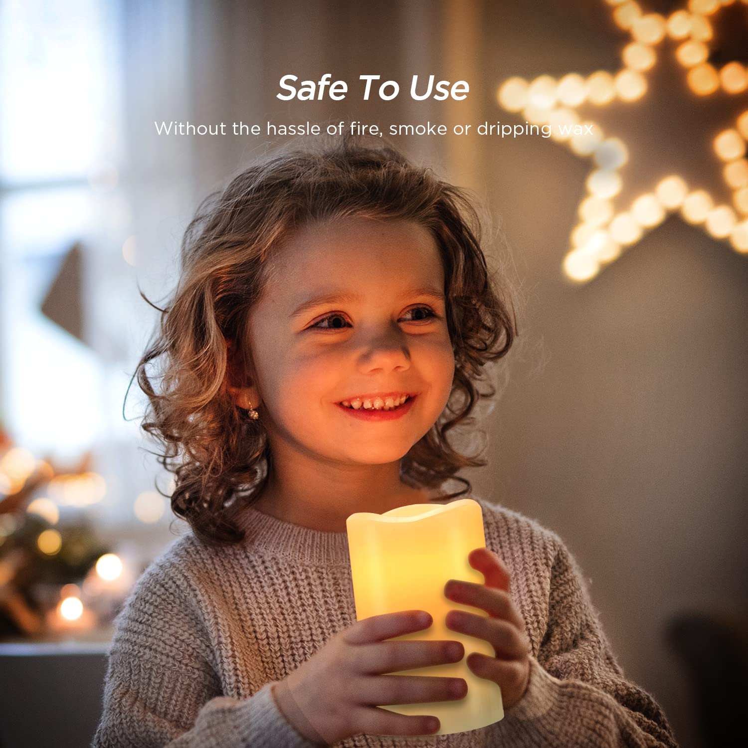Hausware candles deliver up to 200 hours of battery life with quality cells.